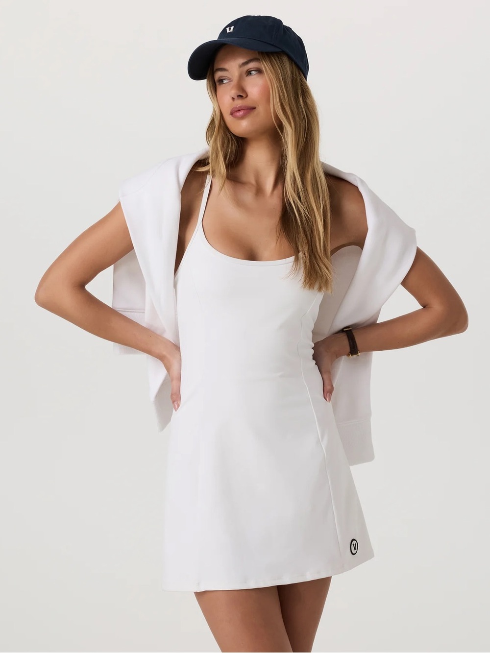 Vuori White Mini Dress